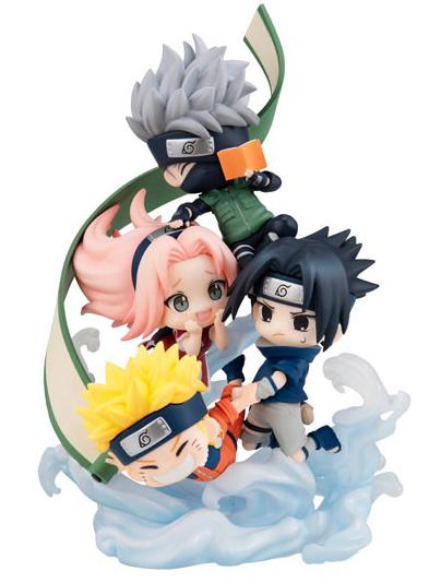 ������� FigUnity NARUTO Shippuden Team Seven Group! Complete Figure