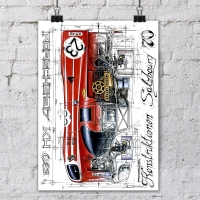  Porsche 917 KH-023 Konstructionen Salzbourg 1970 /   