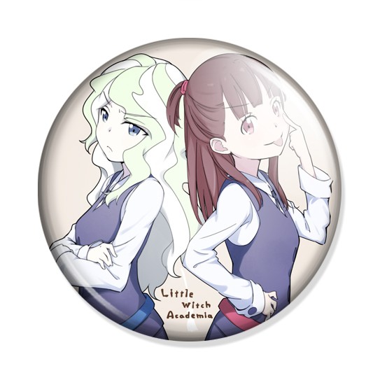 ���������� ������� ������ Little Witch Academia Atsuko Kagari & Diana Cavendish �� ����� � ����� �������� ��������� / Little Witch Academia