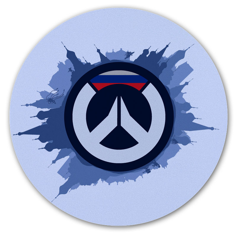 ���������� ������� ������ ��� ����� ������� Overwatch Russia Logo �� ����� � ����� Overwatch / �������� / �����