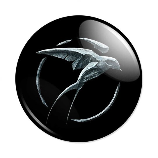 ���������� ������� ������ The Witcher Swallow Logo �� ����� � ����� ������� / The Witcher