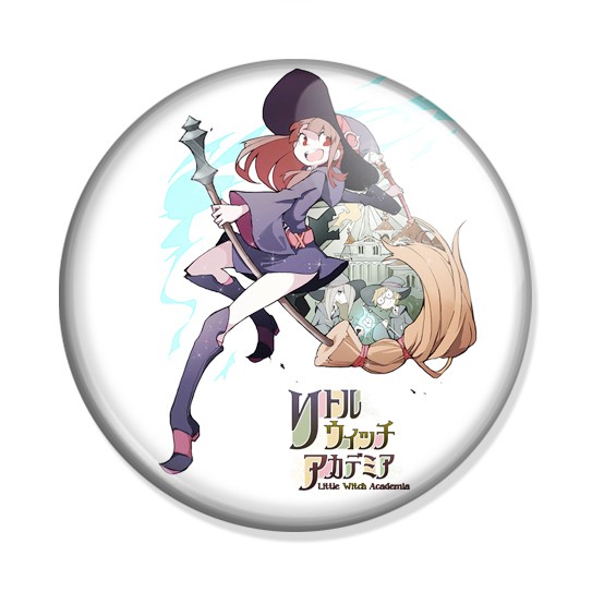 ���������� ������� ������ Little Witch Academia Atsuko & logo �� ����� � ����� �������� ��������� / Little Witch Academia