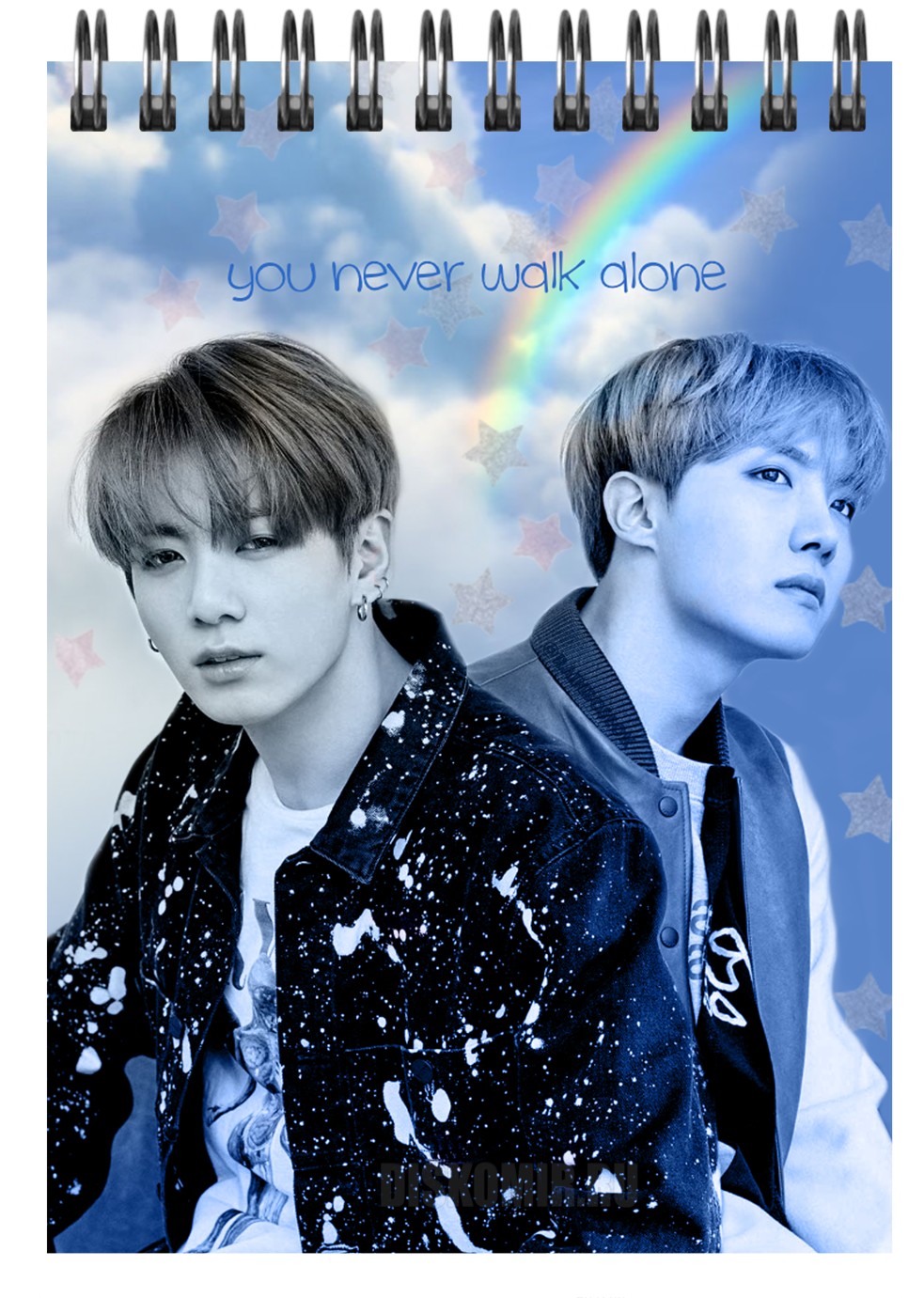 ���������� ������� ������� � ������ A6 BTS - Jeon Jungkook � Jung Hoseok �� ����� � ����� ��� / BTS / Bangtan Boys / �����������������