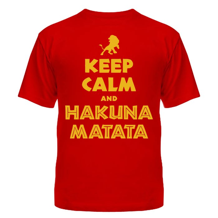 ���������� ������� �������� The Lion King - Keep Calm and HAKUNA MATATA �� ����� � ����� ������ ��� / The Lion King