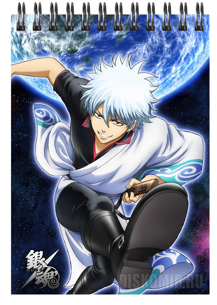 ���������� ������� �������� ��� ��������� A6 Gintama - Gintoki Sakata �� ����� � ����� ������� / Gintama
