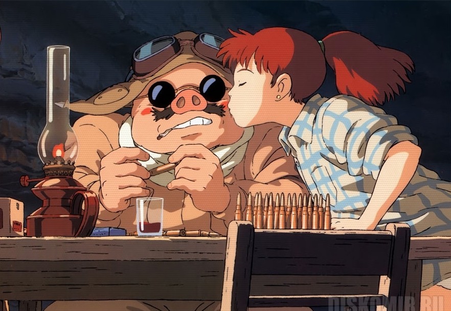 ���������� ������� ������ �������� Porco Rosso Fio Piccolo and Porco �� ����� � ����� ����� ����� / Porco Rosso / Kurenai no Buta