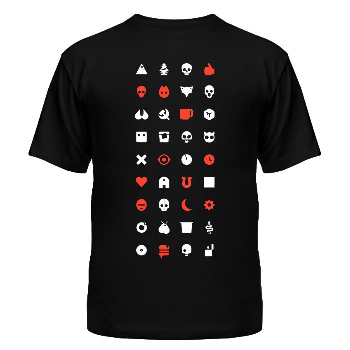���������� ������� �������� LOVE DEATH + ROBOTS Symbols �� ����� � ����� ������, ������ � ������ / LOVE DEATH + ROBOTS / Love, Death & Robots