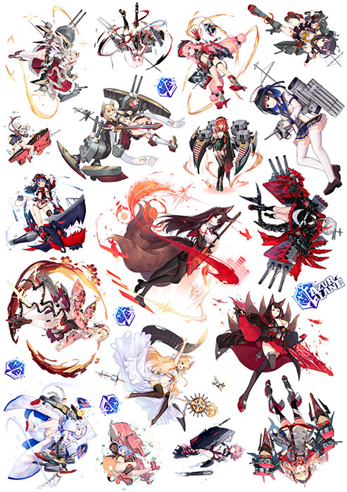 ���������� ������� ������� ��������� Azur Lane No.21 �� ����� � ����� �������� ���� / Azur Lane / Bilan Hangxian