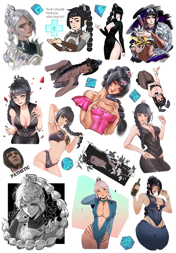 ������� ��������� Baldur�s Gate 3 Shadowheart