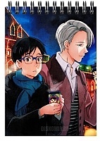    A6 Yuri!!! on Ice - Victor and Yuuri in Moscow