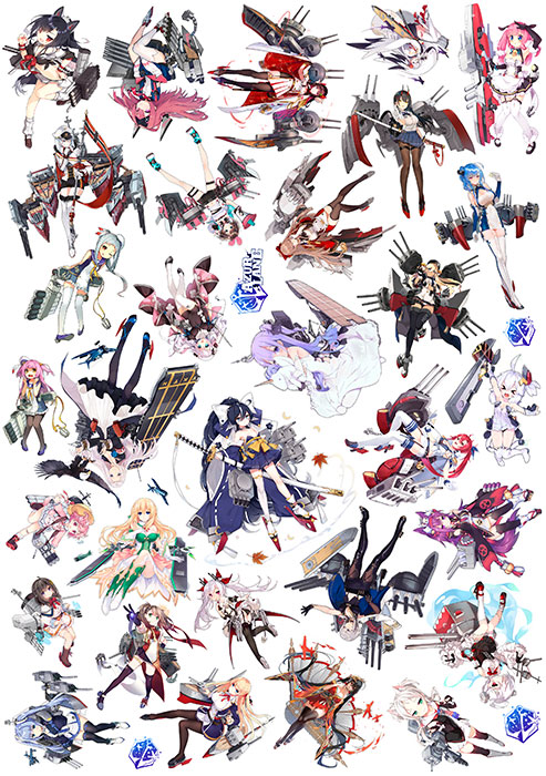 ���������� ������� ������� ��������� Azur Lane No.9 �� ����� � ����� �������� ���� / Azur Lane / Bilan Hangxian