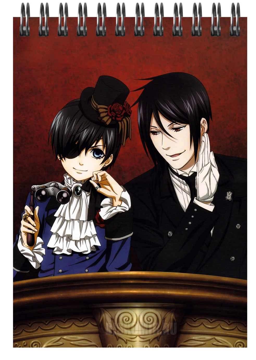 ���������� ������� �������� ��� ��������� A6 ������ ��������� �� ����� � ����� ������ ��������� / Kuroshitsuji / Black Butler / �����-���������