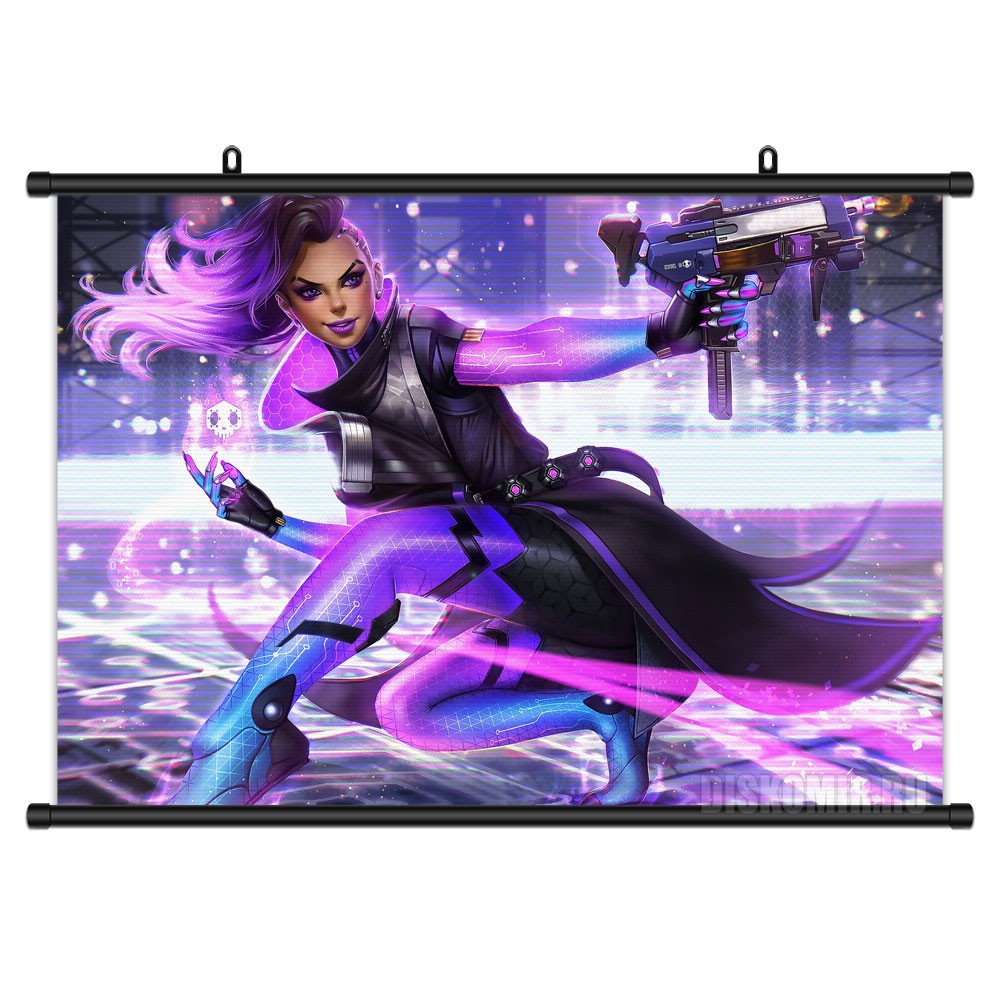 ���������� ������� ������� �������� Overwatch - Sombra Warrior �� ����� � ����� Overwatch / �������� / �����