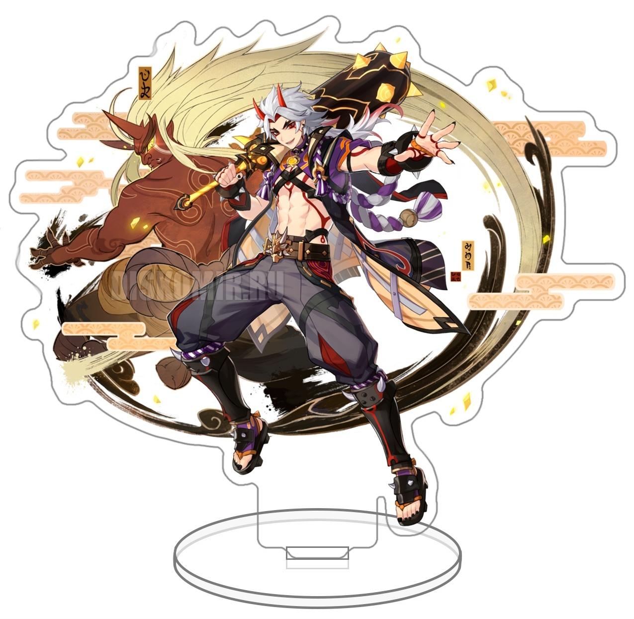 ������� ��������� Genshin Impact - ������� ���� ��� (Arataki Itto Art)