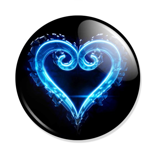���������� ������� ������ Kingdom Hearts Logo Heart �� ����� � ����� ����������� ������ / Kingdom Hearts