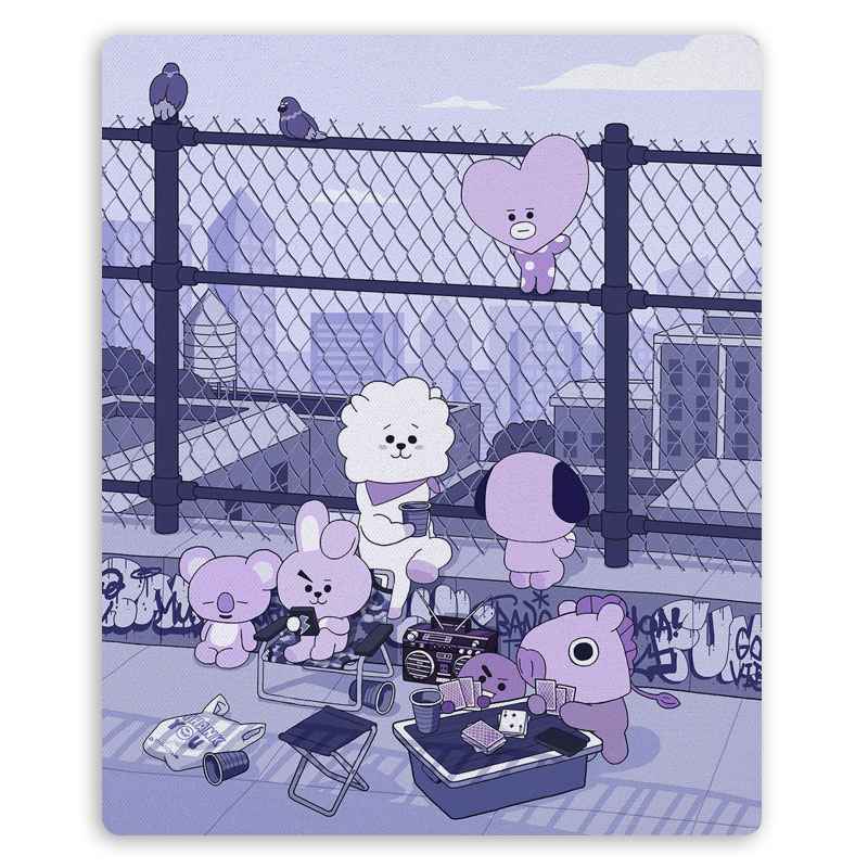 ���������� ������� ������ ��� ����� ������������� Bangtan Boys BTS  - Mascots �� ����� � ����� ��� / BTS / Bangtan Boys / �����������������