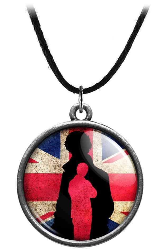 ���������� ������� ����� "Sherlock" English flag �� ����� � ����� ������ / Sherlock