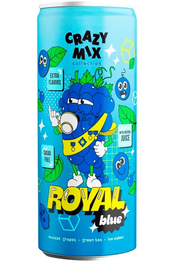 ������� ������ ���� ���� ��� Crazy Mix Royal Blue ��������-������� ��� 0,33�