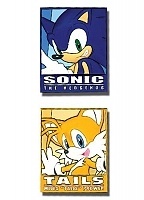 Pins: Sonic - Sonic and Tails Frame (Set of 2)  GE6666