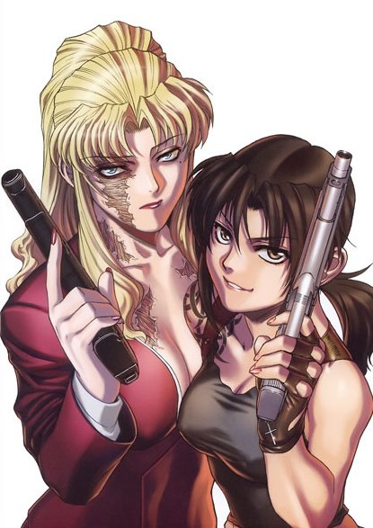 ���������� ������� ������ �������� �� ����� Black Lagoon �� ����� � ����� ������ ׸���� ������ / Black Lagoon