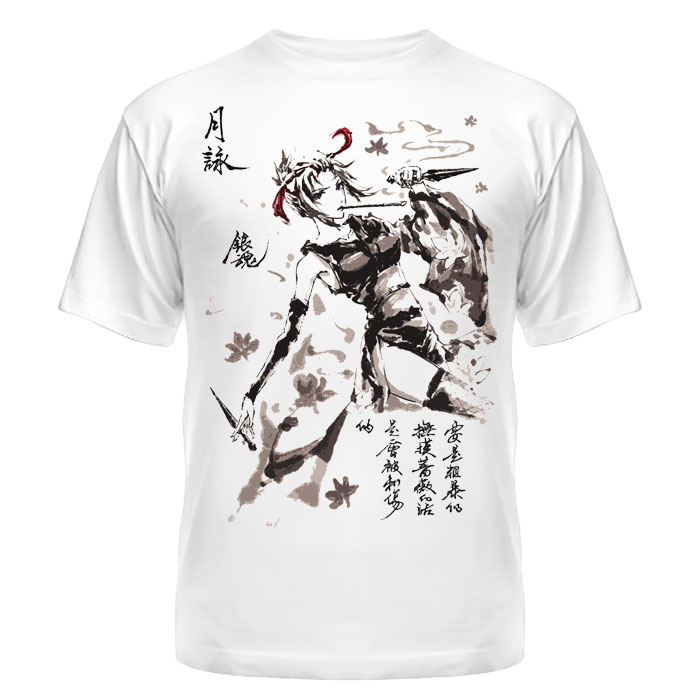 ���������� ������� �������� ������� Tsukuyo (Suibokuga) �� ����� � ����� ������� / Gintama