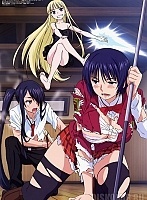  UQ Holder - Isht Karin Orte, Kuroumaru Tokisaka, Evangeline