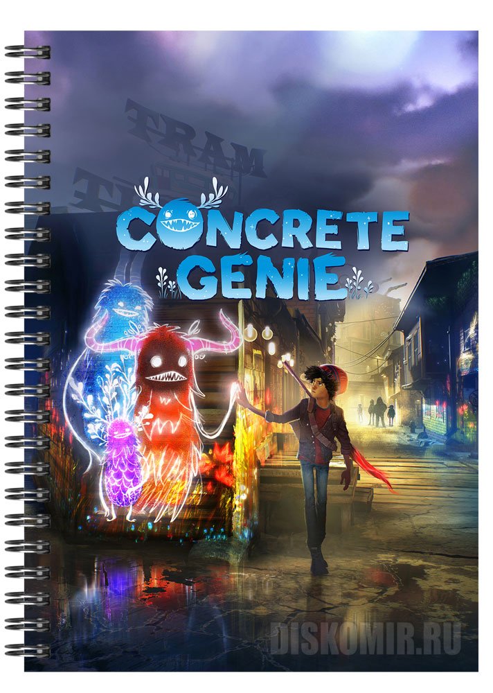 ���������� ������� �������� ��� ��������� A5 "Concrete Genie" Ash �� ����� � ����� Concrete Genie / ��������� ���� / ���������� �����