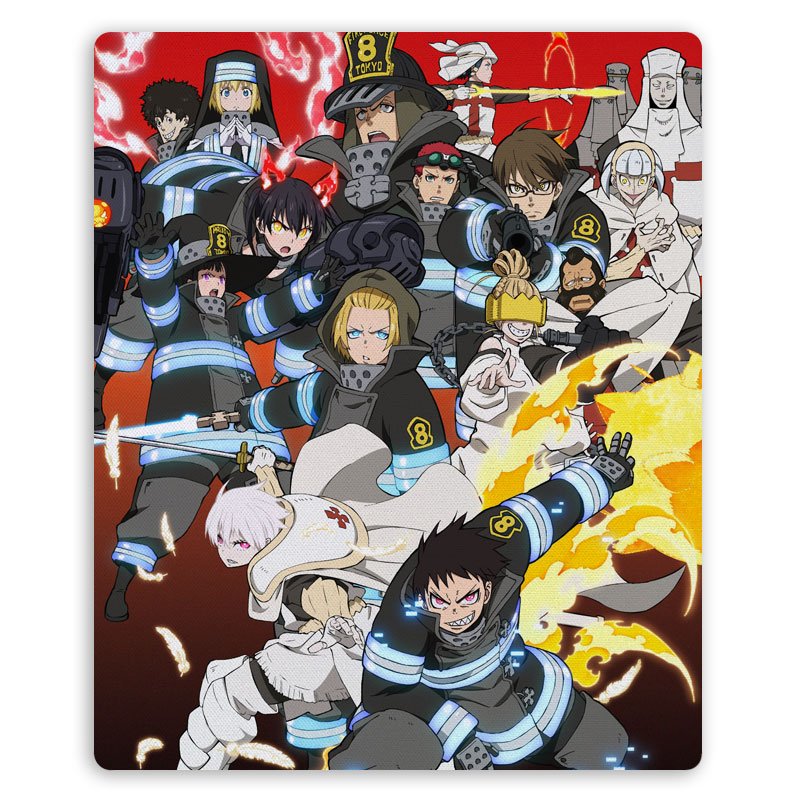 ���������� ������� ������ ��� ����� ������������� � ������� ����� Fire Force �� ����� � ����� ��������� ������� �������� / Enen no Shouboutai / Fire Force / Fire Brigade of Flames / �������� ������� �������� / �������� �������