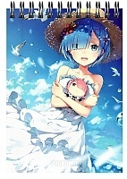    A6 Re: Zero Rem  Chibi Ram