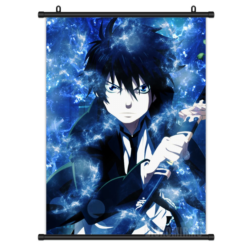     Ao no Exorcist Rin Okumura blue flame       / Ao no Exorcist / Blue Exorcist