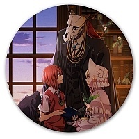     Mahou Tsukai no Yome - Elias Answorth, Chise Hatori, Silky