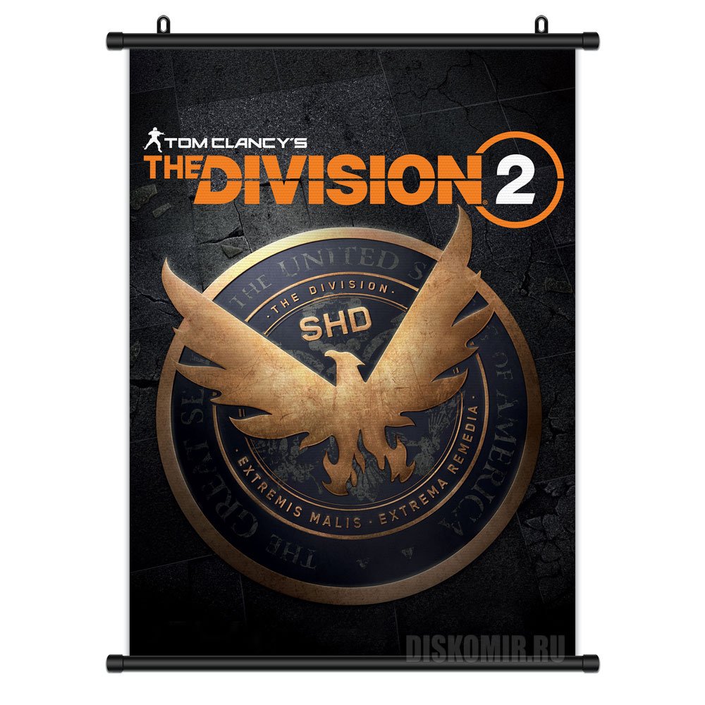 ���������� ������� ������� �������� The Division 2 Logo �� ����� � ����� Tom Clancy's / Rainbow Six: Siege / ������ 6: ����� / ������ �����: ����� / Ghost Recon: Wildlands / ����� ������� / The Division / ������������� / ��������