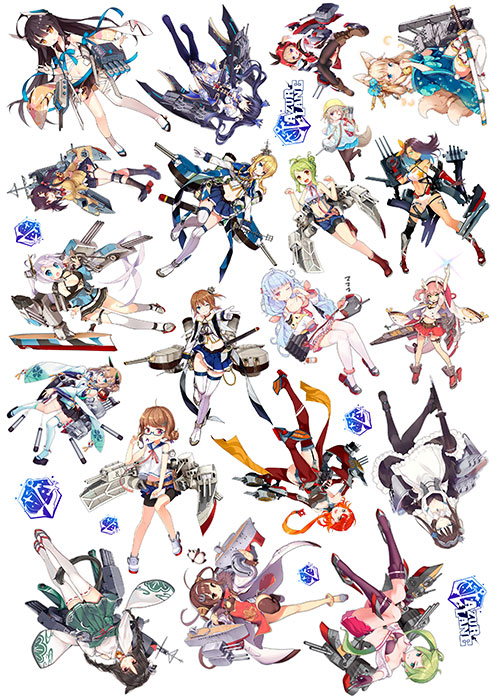 ���������� ������� ������� ��������� Azur Lane No.11 �� ����� � ����� �������� ���� / Azur Lane / Bilan Hangxian