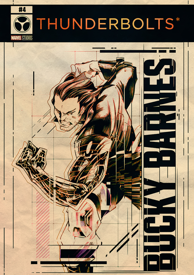 ������ �������� Thunderbolts - Bucky Barnes