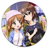    Girls und Panzer - Miho and Maho Nishizumi