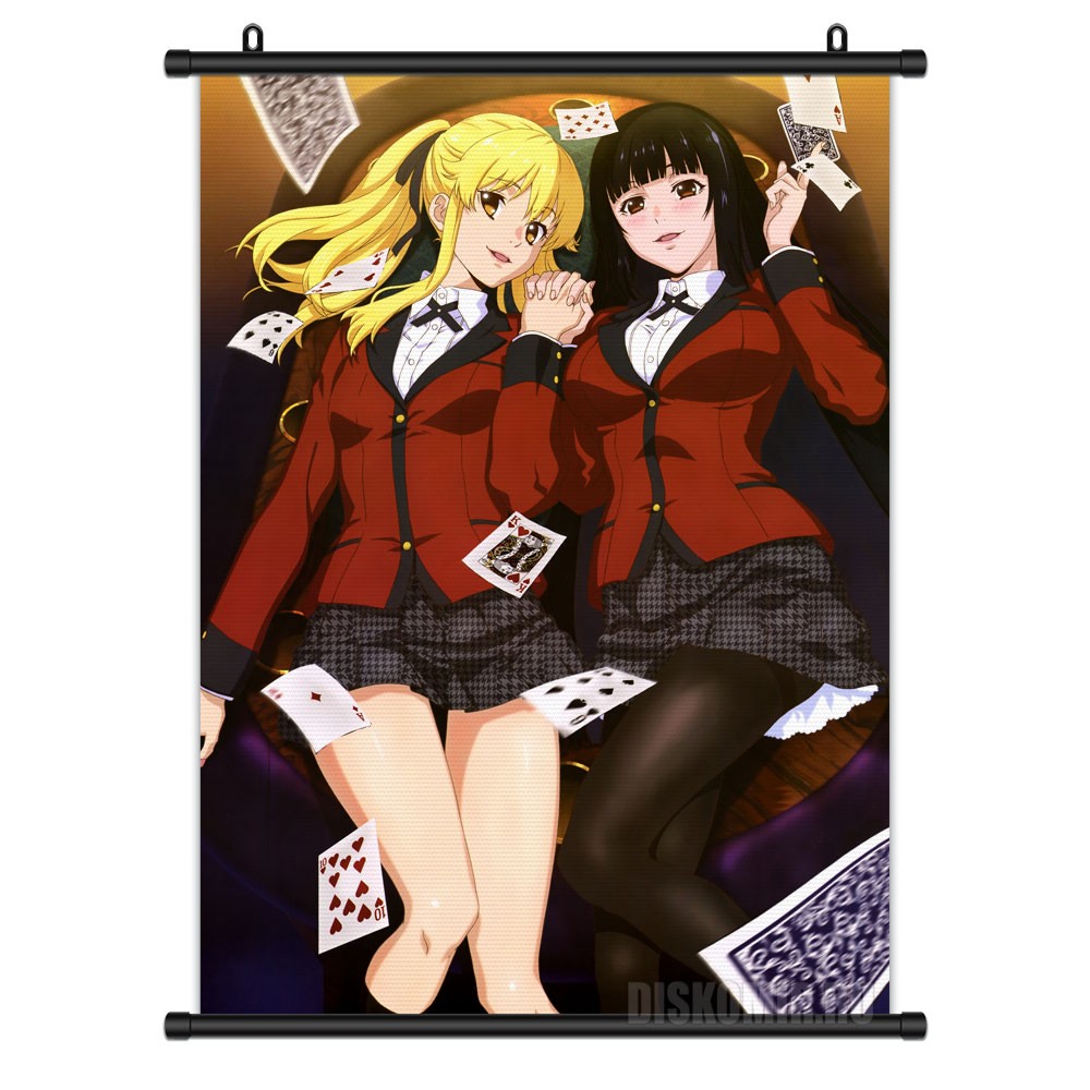 ���������� ������� ������� �������� Kakegurui Yumeko Jabami and Mary Saotome �� ����� � ����� �������� ����� / Kakegurui / ������ ������ / ������ �������� ���