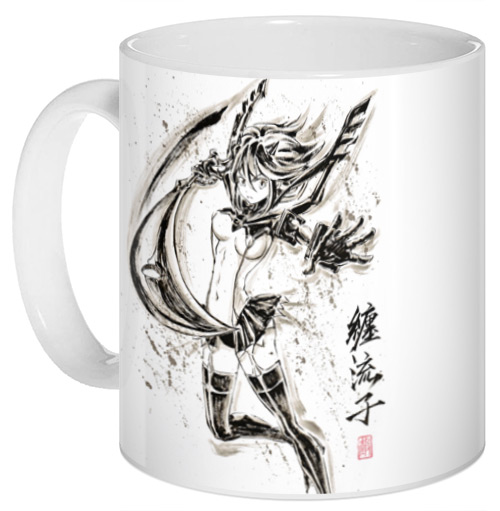 ���������� ������� ������ Sumi-e "Kill La Kill" Ryuuko Matoi �� ����� � ����� ���� ��� ���� / Kill La Kill / ����� ��� ���� ������