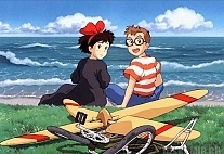   Kiki's Delivery Service Kiki Okino and Tombo Koppoli