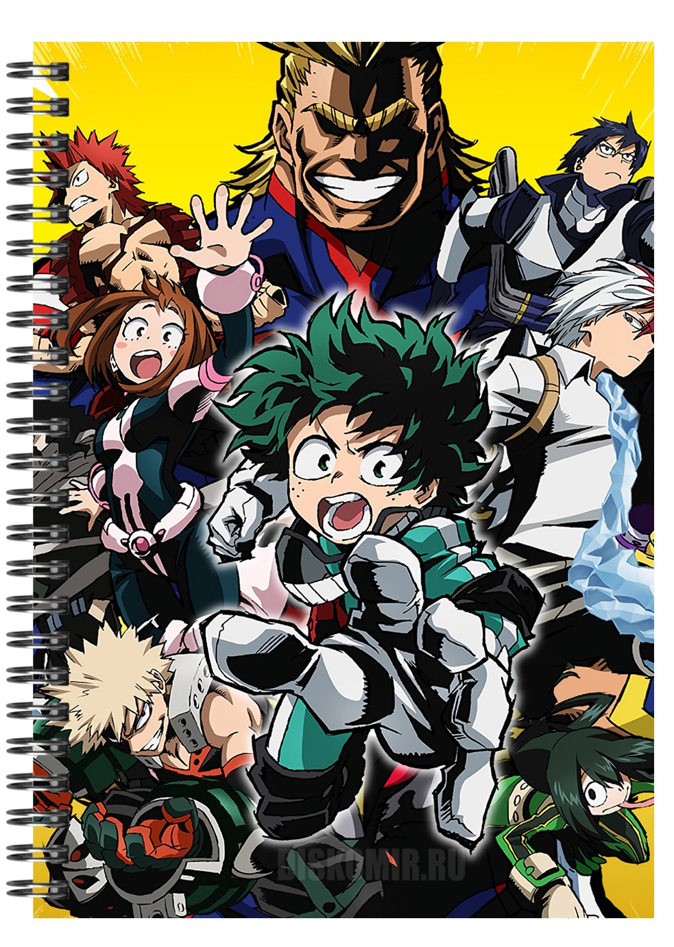 ���������� ������� ������� � ������ A5 ��� ��������� �������� �� ����� � ����� ��� ��������� �������� / Boku no Hero Academia / My Hero Academia / �������� ������