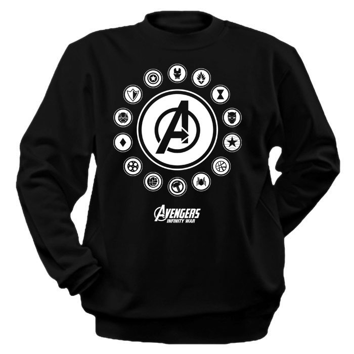 ���������� ������� ��������� Avengers: Infinity War Symbols �� ����� � ����� �������� / Avengers