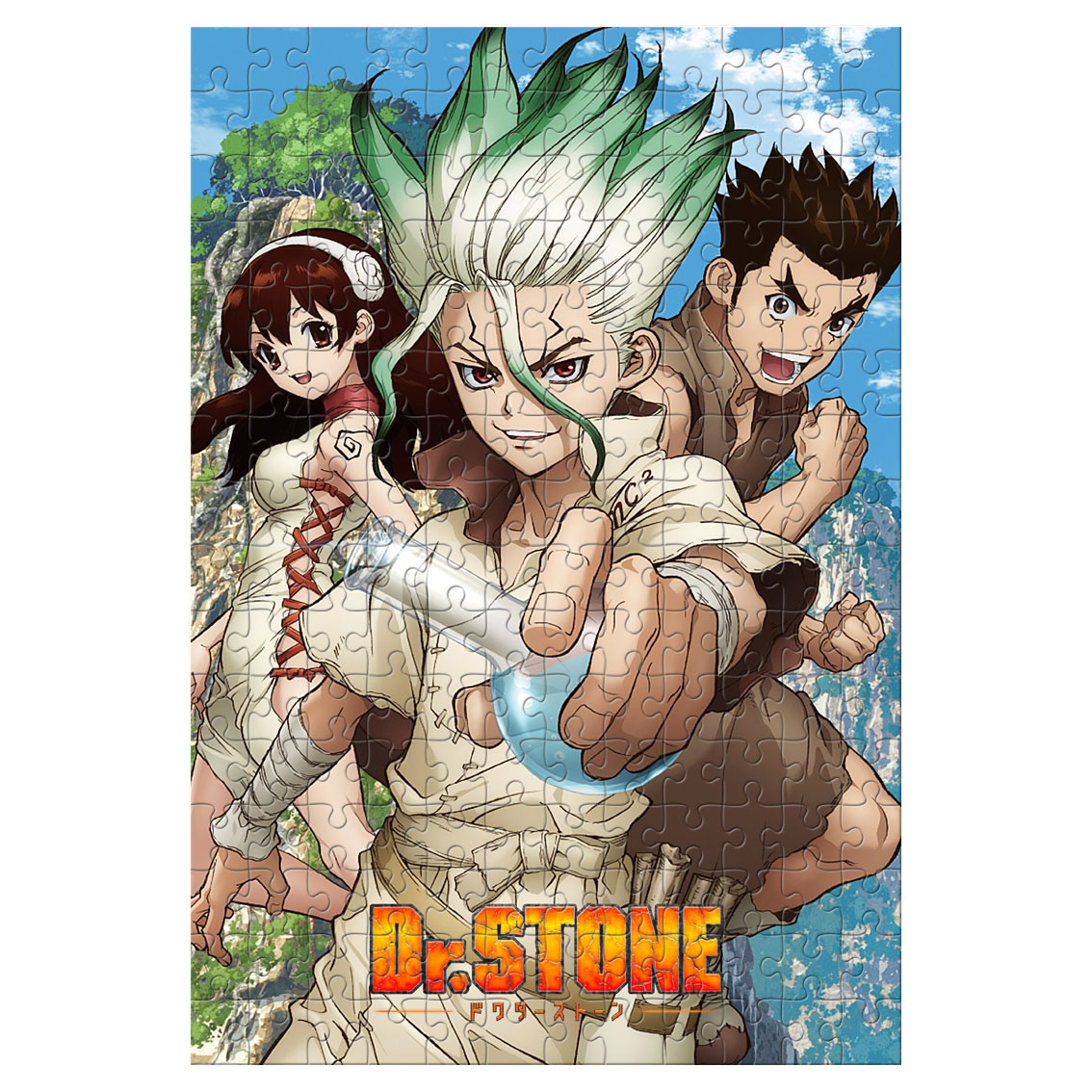���� "Dr. Stone" Senkuu, Taiju, � Yuzuriha (������ A3, 252 ������)