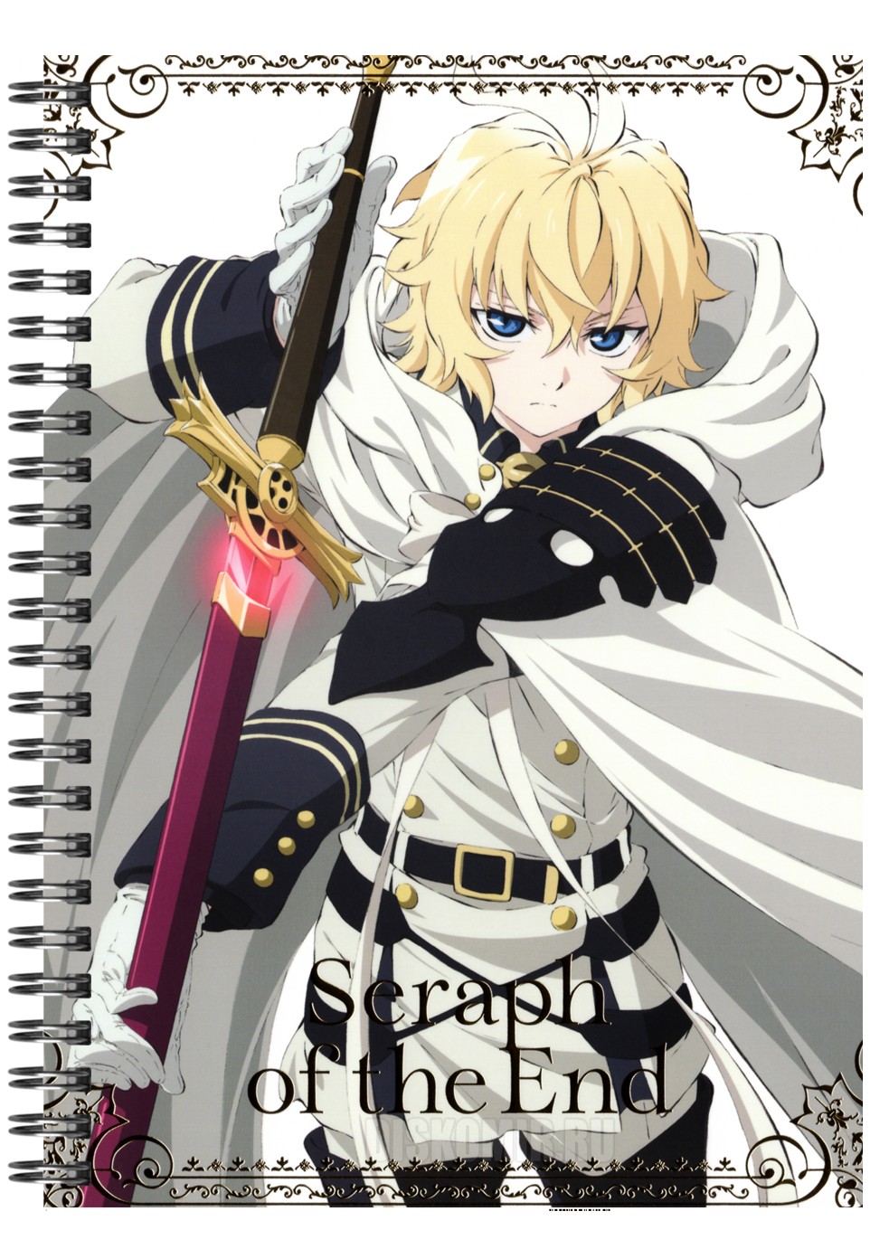 ���������� ������� ������� � ������ A5 Owari no Seraph Michaela Hyakuya �� ����� � ����� ��������� ������� / Seraph of the End / Owari no Seraph