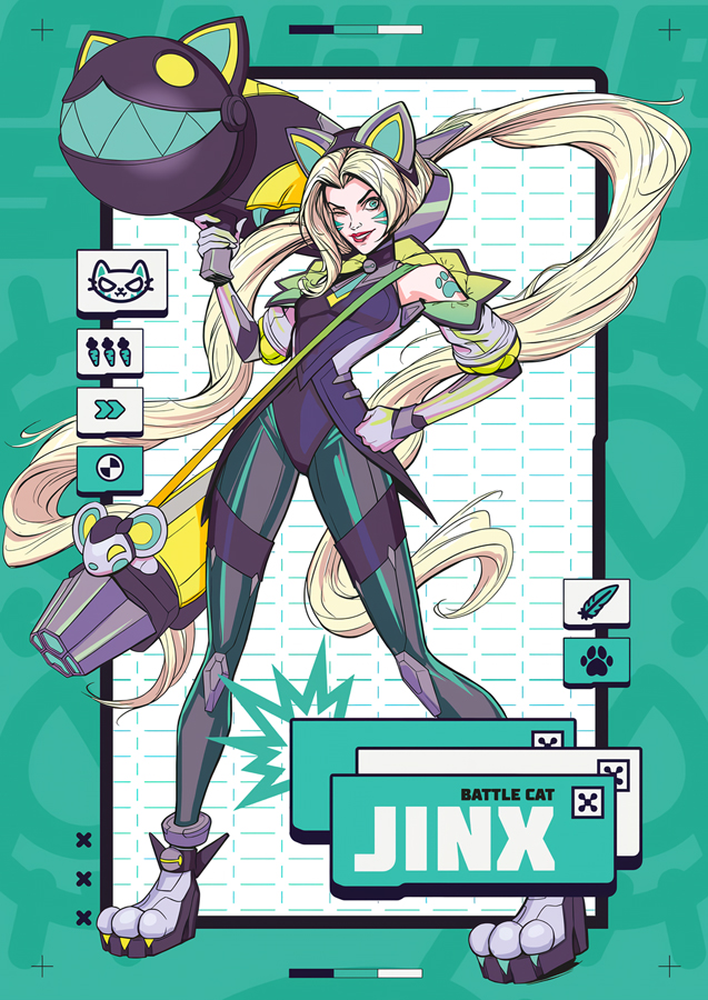 ������ �������� League of Legends / Battle Cat Jinx