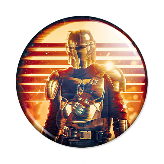 ���������� ������� ������ The Mandalorian Gold Sun �� ����� � ����� ���������� / �������� ����� / The Mandalorian / Star Wars