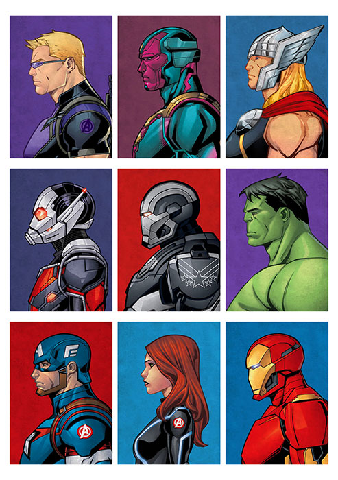 ���������� ������� ������� Marvel Profile �� ����� � ����� �������� / Avengers
