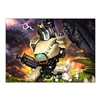   Overwatch - Bastion Robot artwork