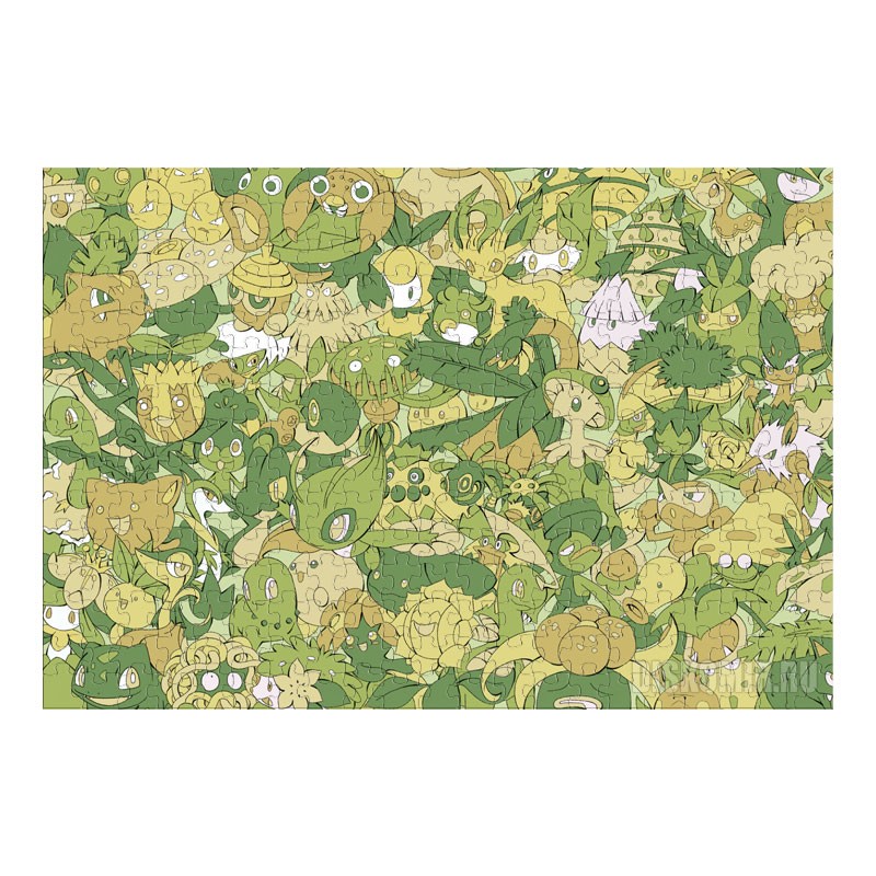 ���� Pokemon - Grass pokemon (������ A3, 252 ������)