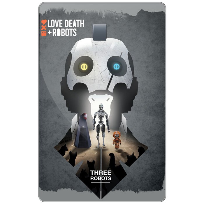 ���������� ������� ������ ������������� "Love, Death + Robots - Three Robots" �� ����� � ����� ������, ������ � ������ / LOVE DEATH + ROBOTS / Love, Death & Robots