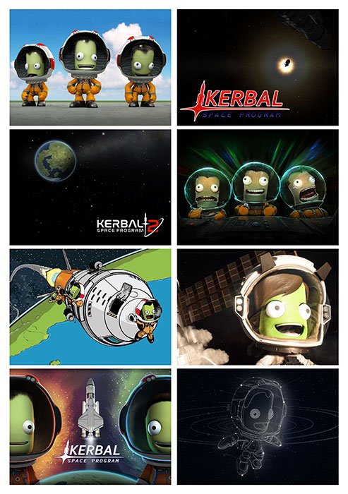 ���������� ������� ������� ��������� "Kerbal Space Program" No.1 �� ����� � ����� ����������� ��������� ������� / Kerbal Space Program / KSP