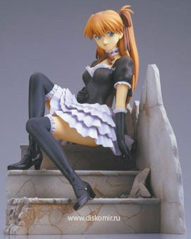 ���������� ������� Asuka Gothic Lolita PVC Statue �� ����� � ����� ���������� / Neon Genesis Evangelion / EVA